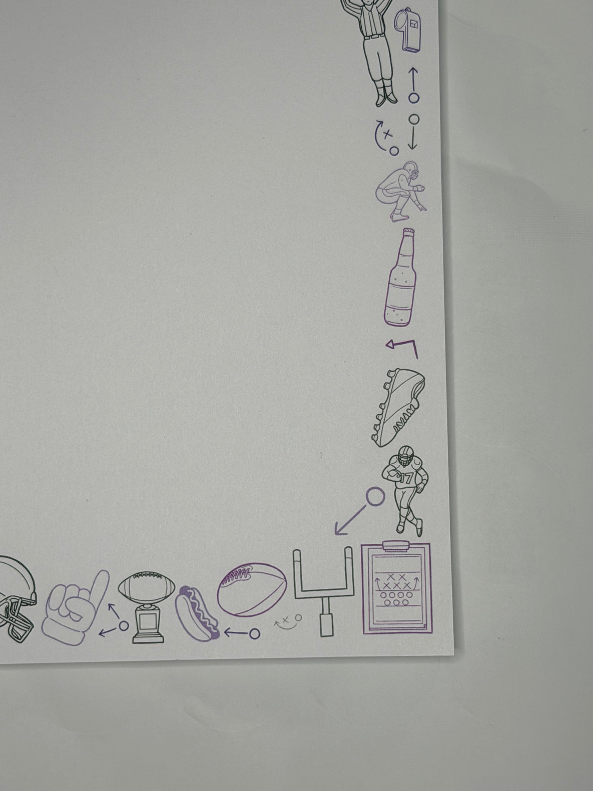 Kansas State University (KSU) Football 5x7" Notepad