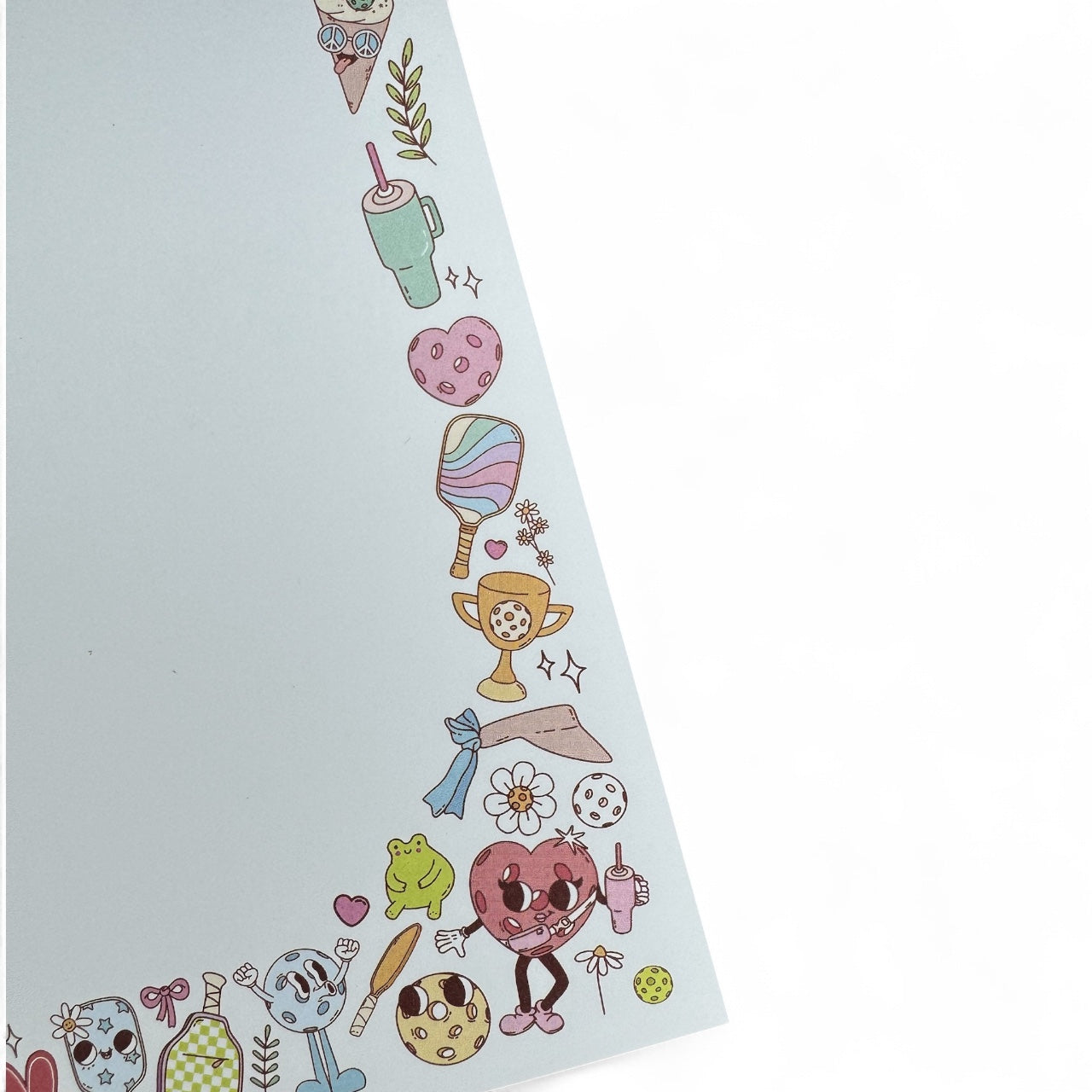 Funky Pickleball 5x7” Notepad gift stationery