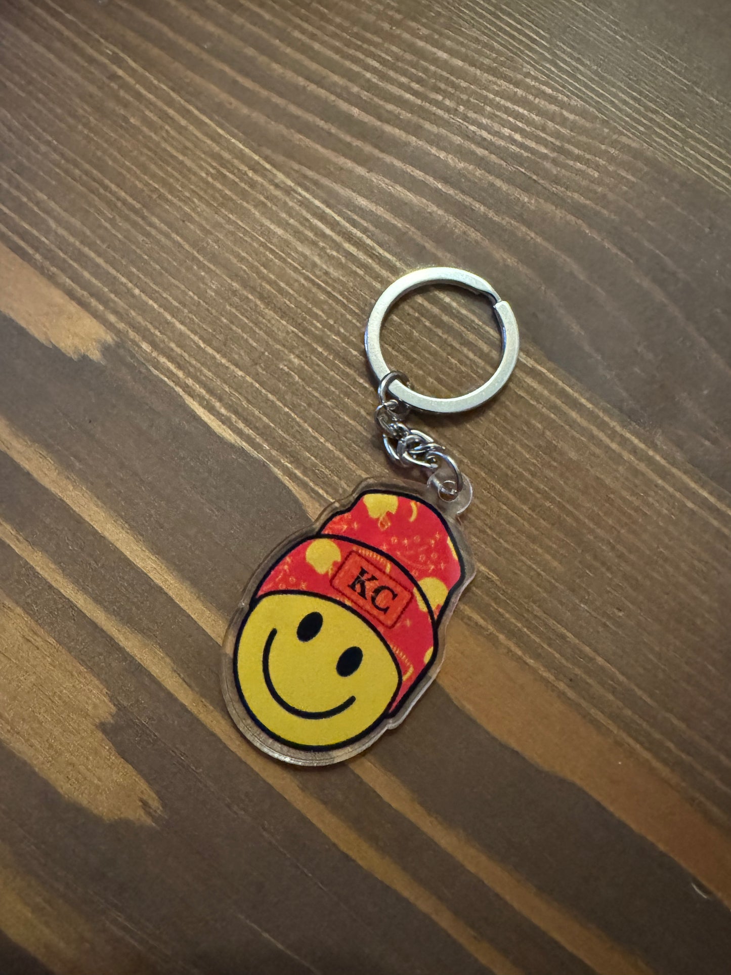 Happy Kansas City Chiefs Bag Charm & Keychain