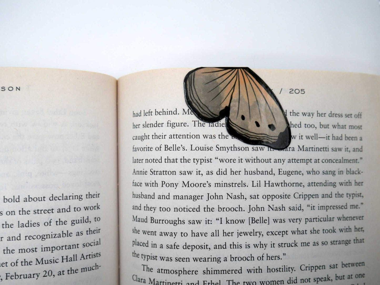 Magnetic Butterfly Bookmarks (Set of 3)