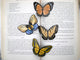Magnetic Butterfly Bookmarks (Set of 3)