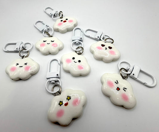 Joyful Cloud Keychain and Bag Charm