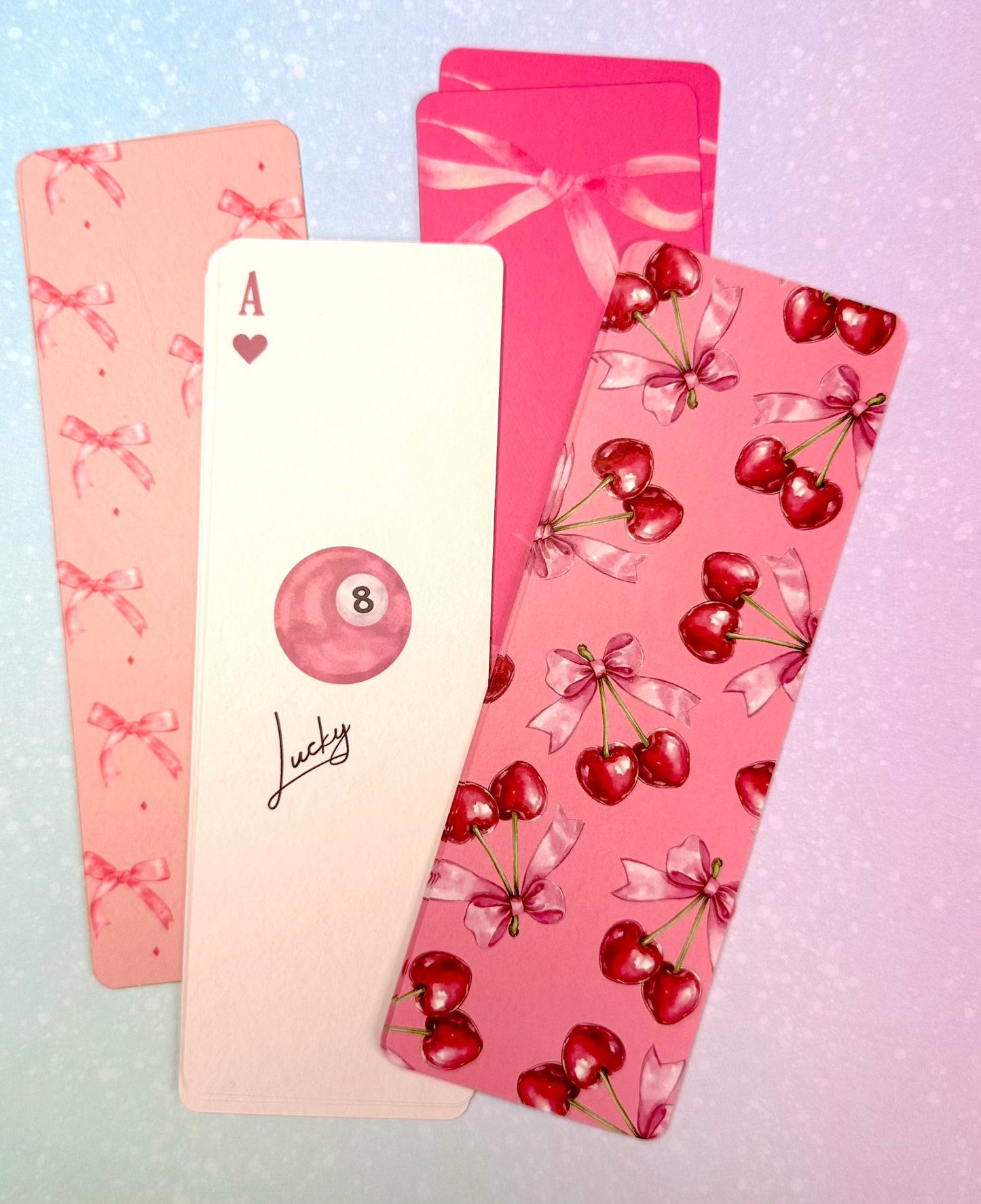 Coquette Girly Bookmarks (Set of 3)