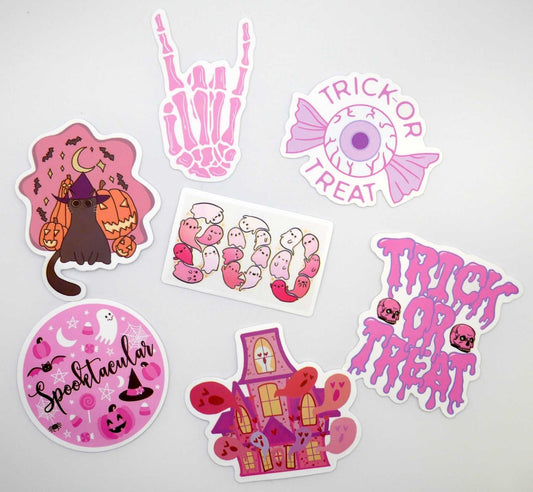 Cutie Halloween Stickers (Set of 5)