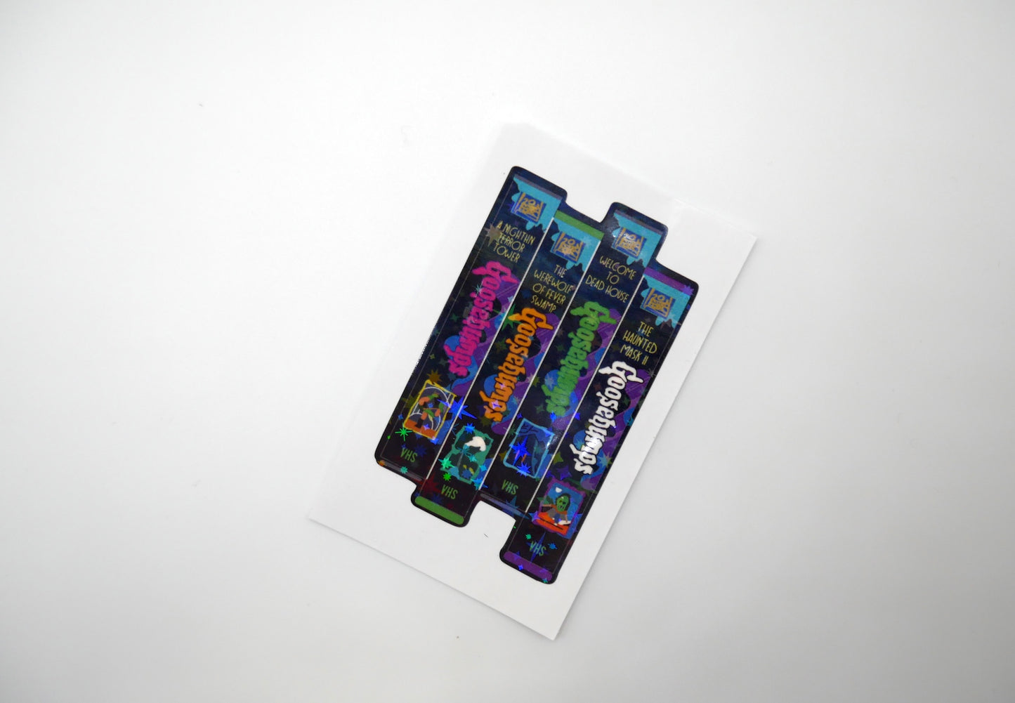 Goosebumps Sparkly Sticker