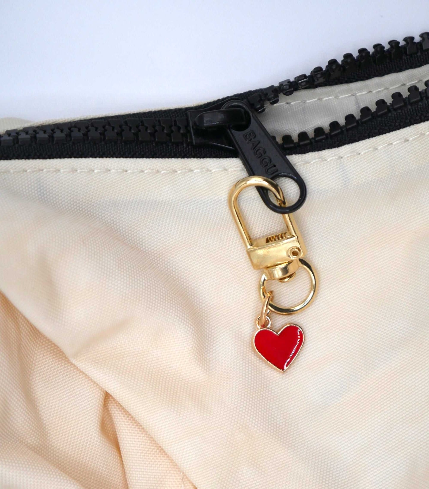 Tiny Heart Bag Charm & Keychain