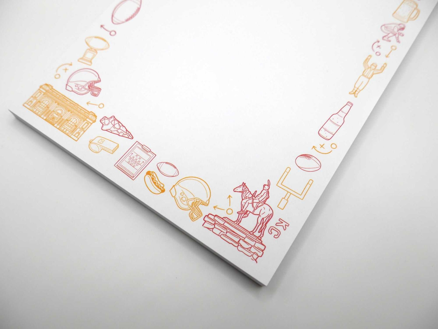 Kansas City KC Chiefs Football 5x7" Notepad