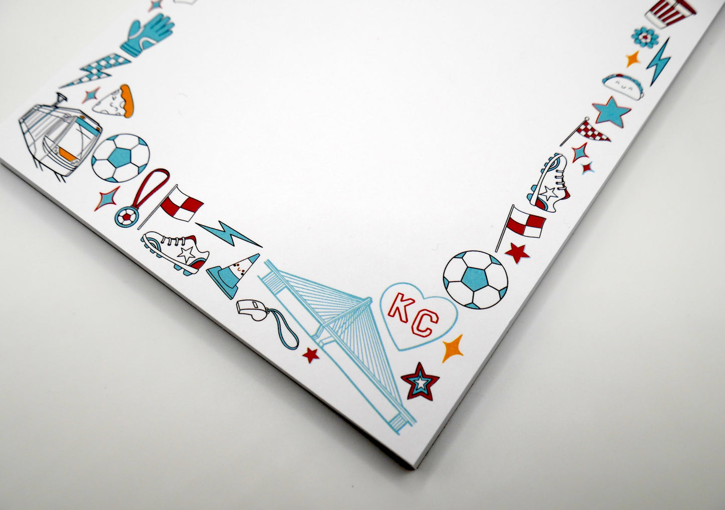Kansas City Current KC Women's Soccer 5x7" Notepad