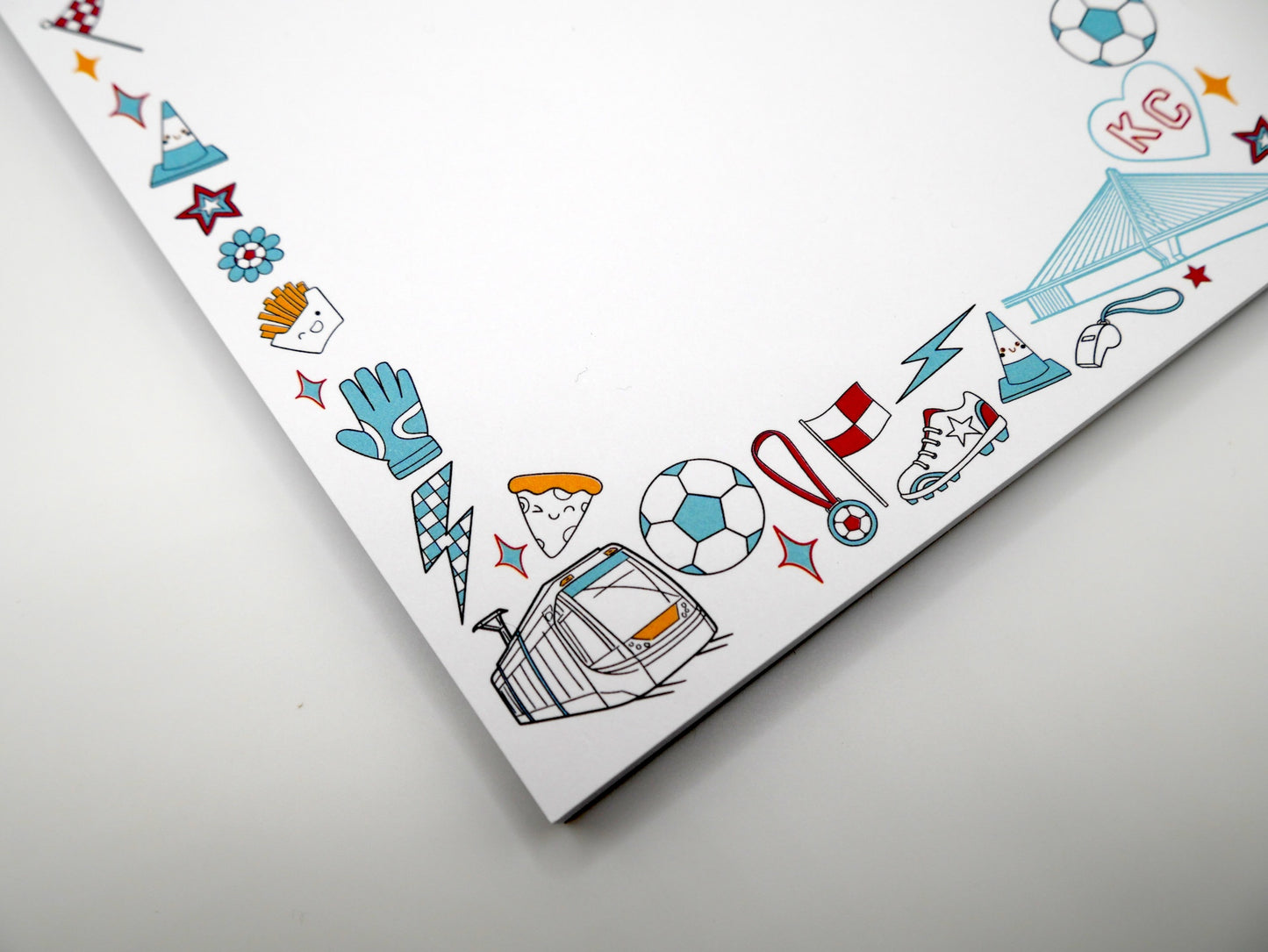 Kansas City Current KC Women's Soccer 5x7" Notepad