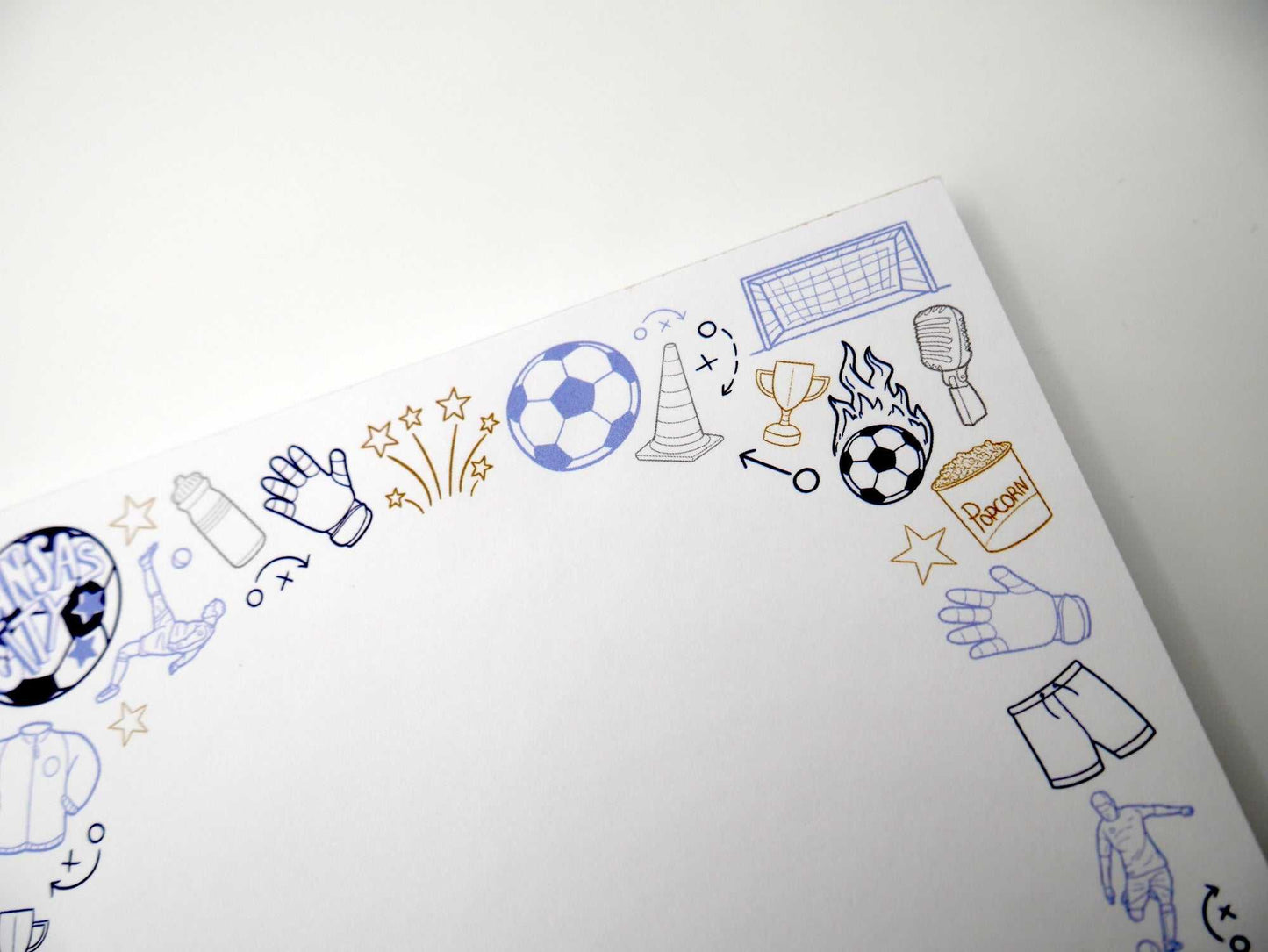 Kansas City Sporting KC MLS Soccer 5x7" Notepad