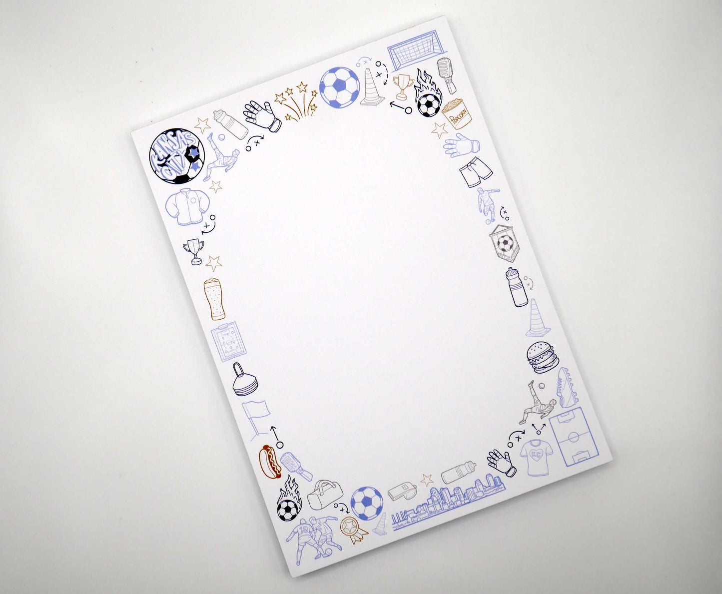 Kansas City Sporting KC MLS Soccer 5x7" Notepad