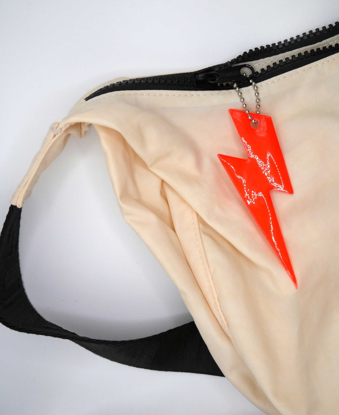 Lightning Bolt Neon Keychain & Bag Charm