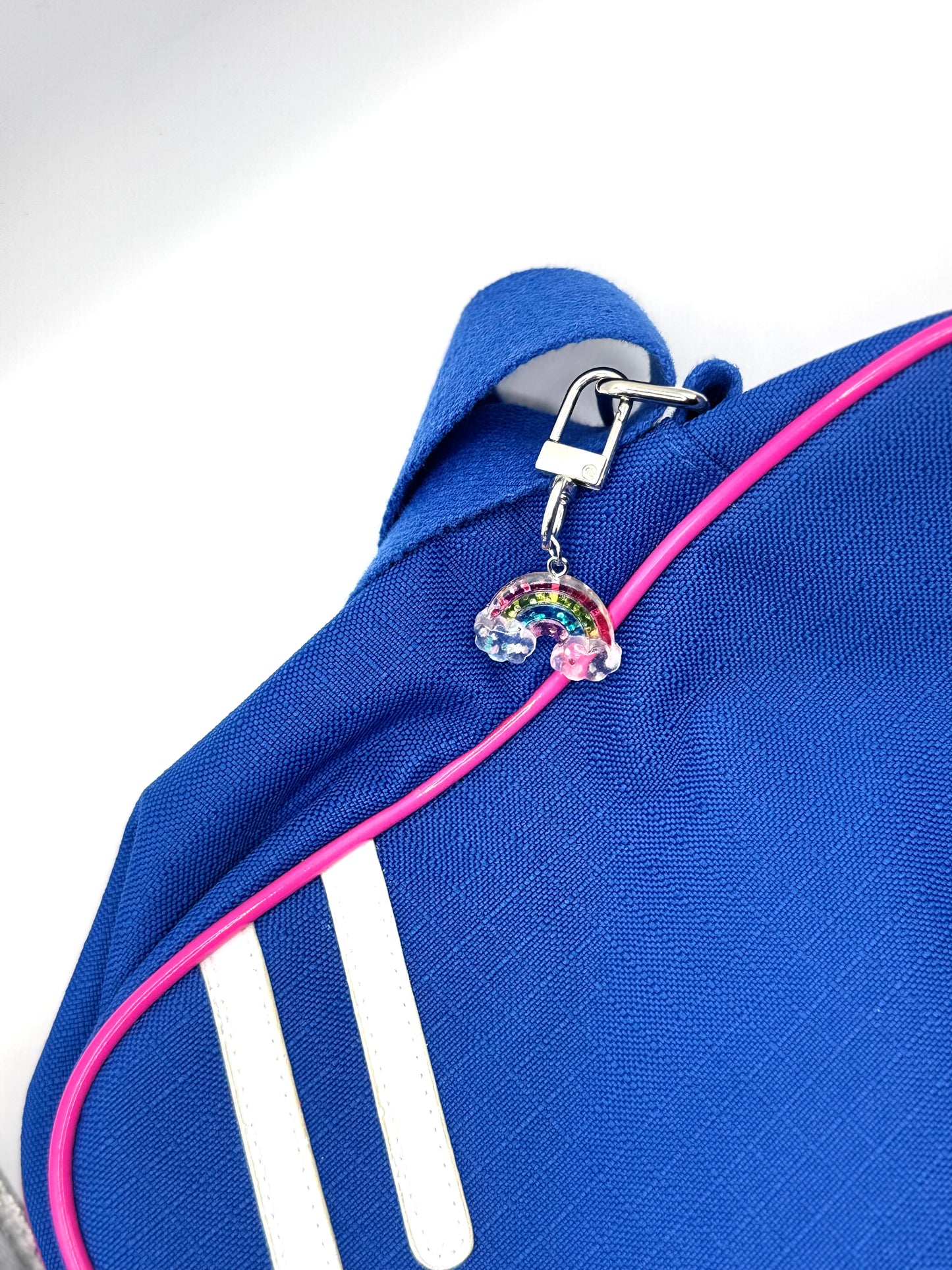 Colorful, Metal Rainbow Keychain and Bag Charm