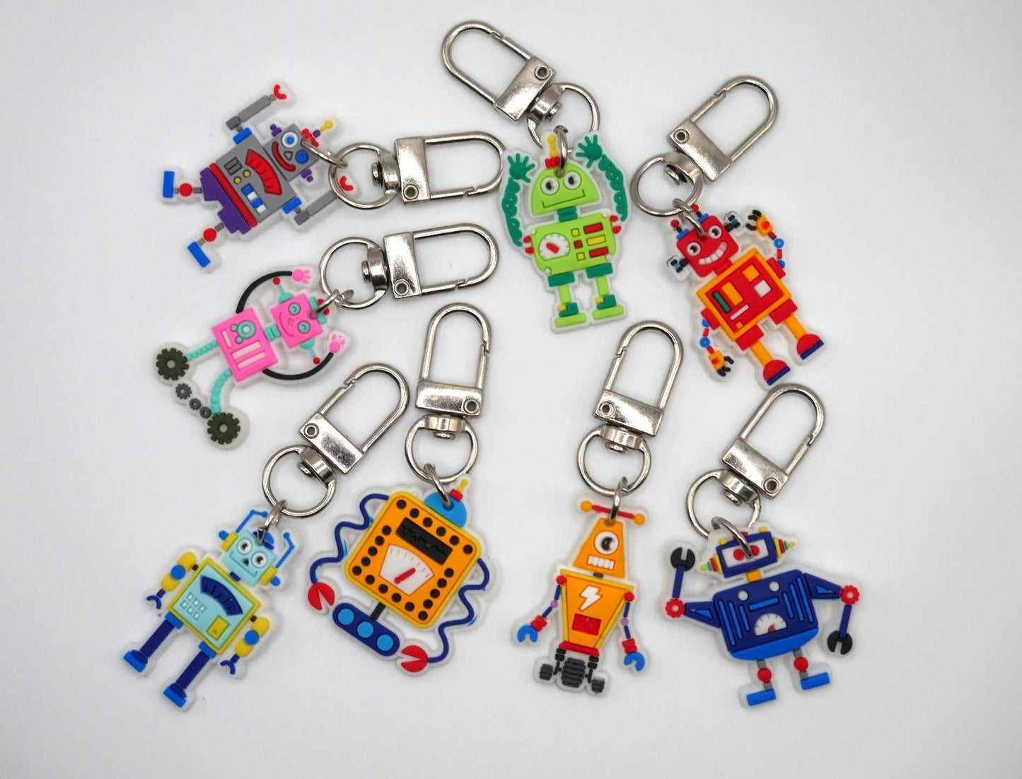 Fun Robot Keychain & Bag Charm