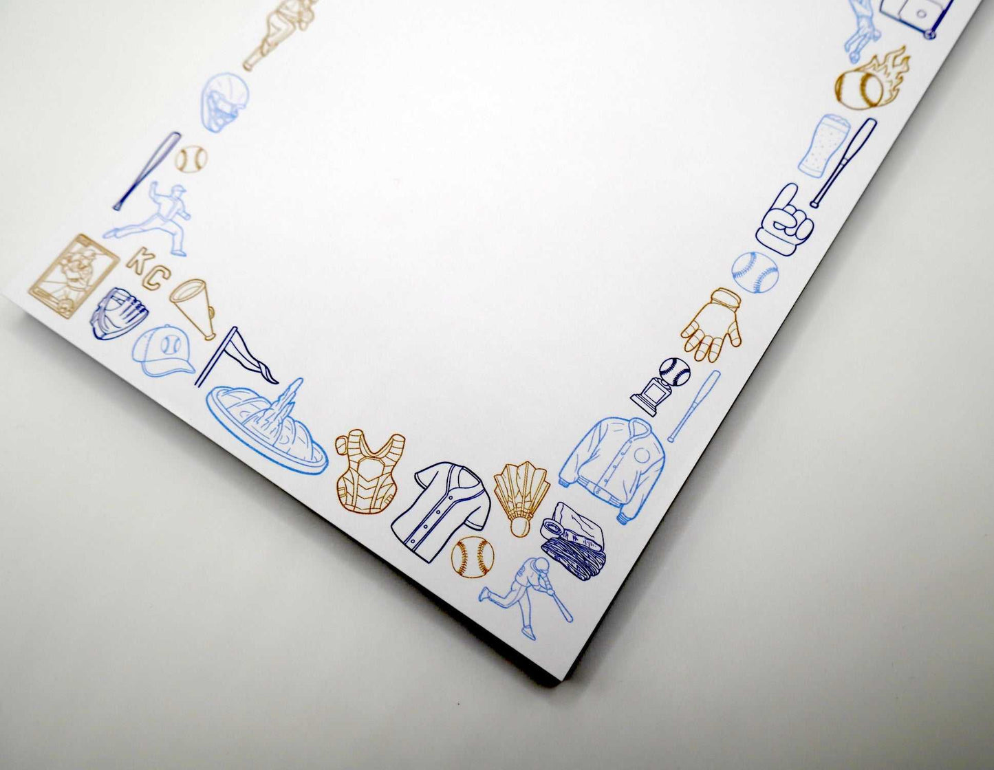 Kansas City KC Royals Baseball 5x7" Notepad