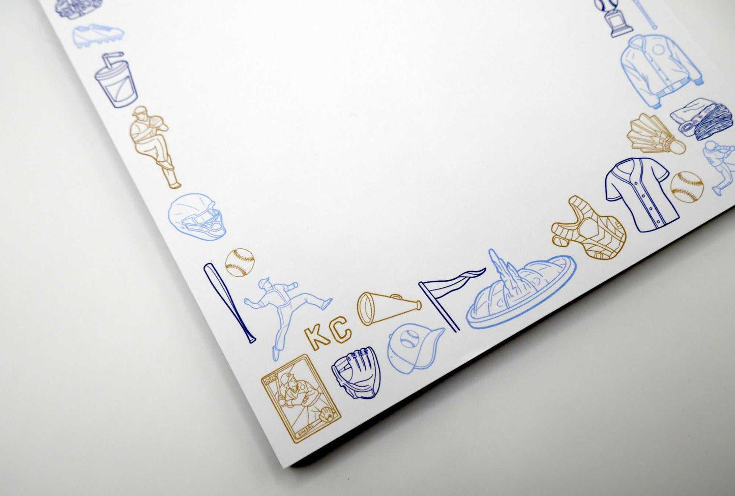 Kansas City KC Royals Baseball 5x7" Notepad