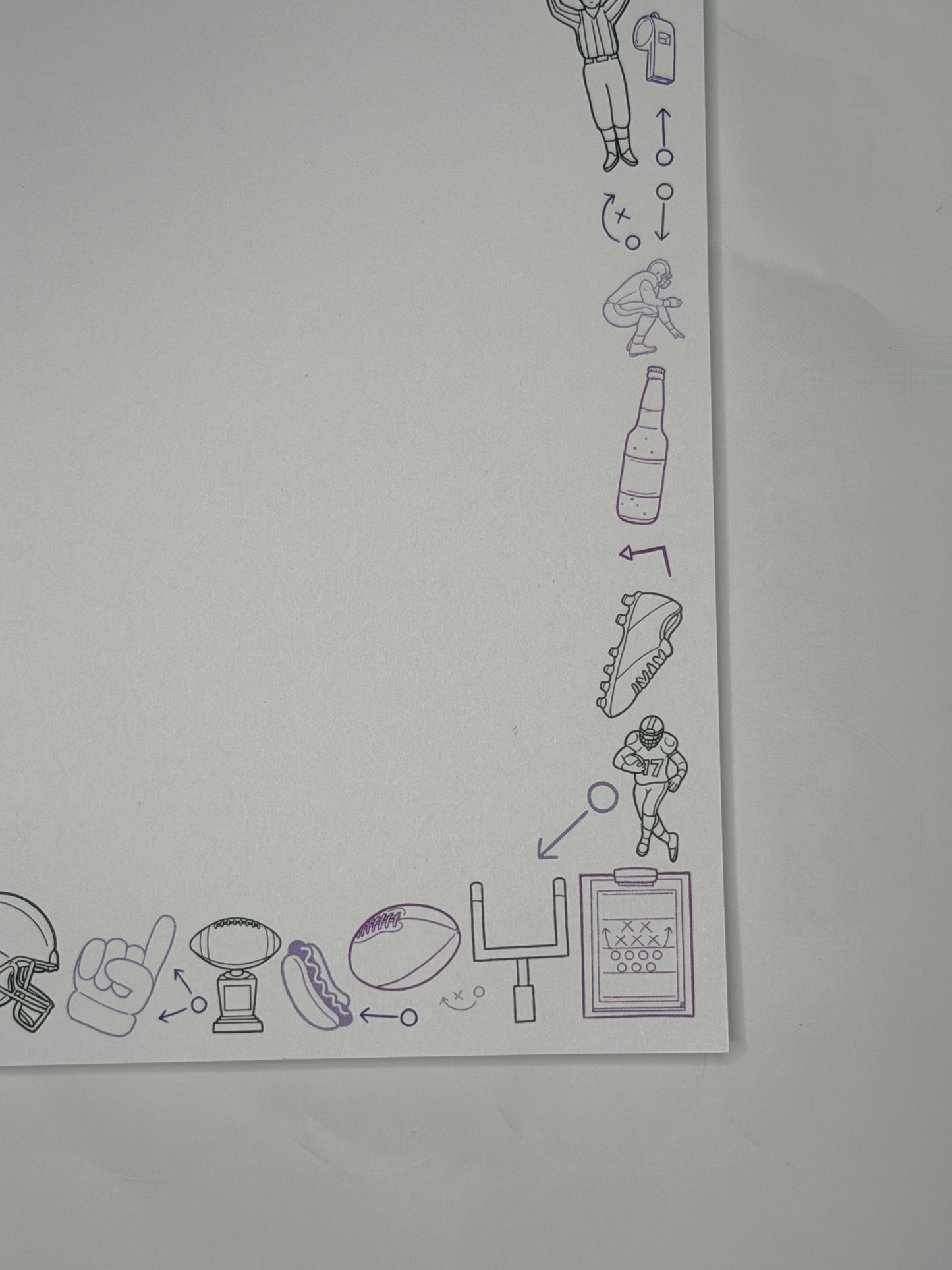Kansas State University (KSU) Football 5x7" Notepad