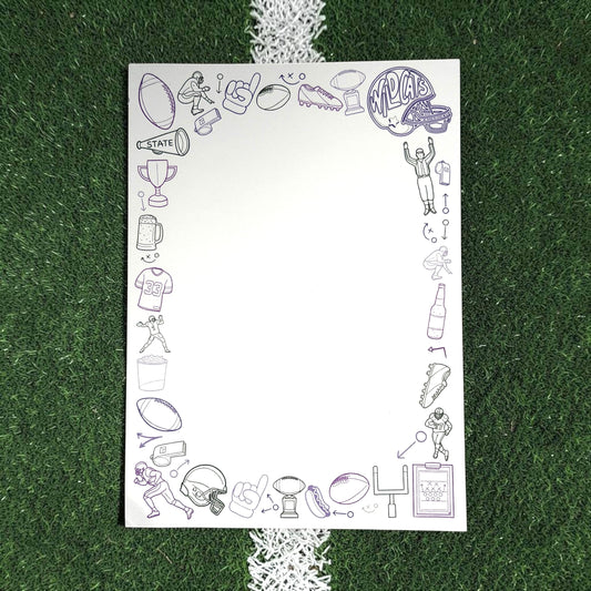 Kansas State University (KSU) Football 5x7" Notepad