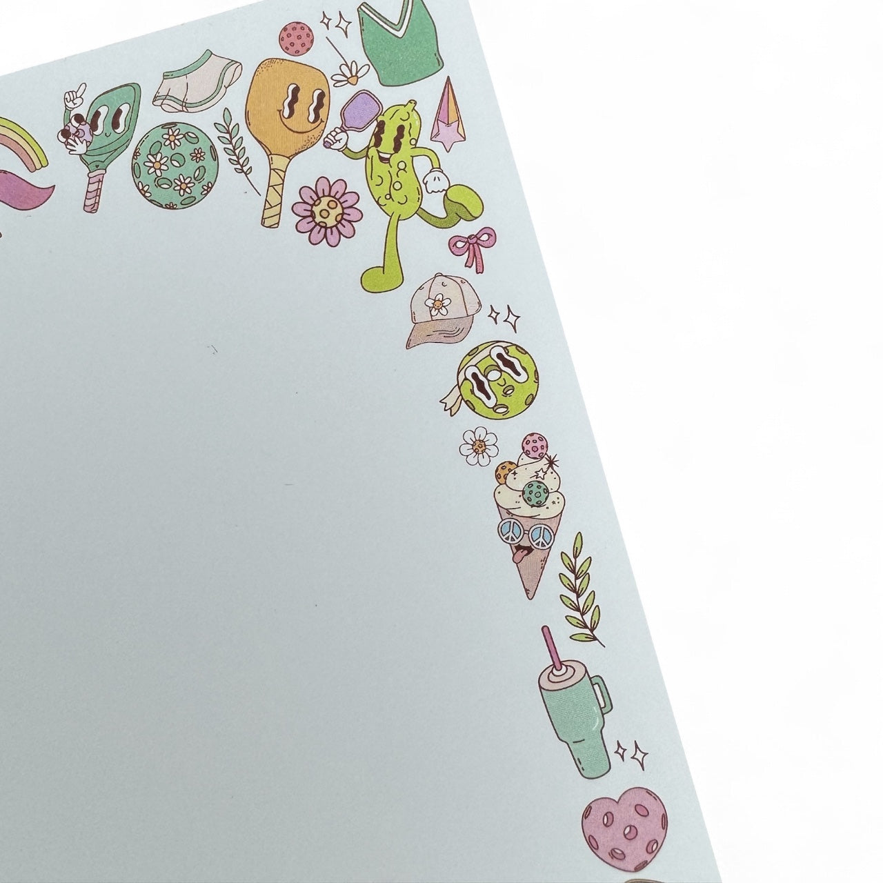 Funky Pickleball 5x7” Notepad gift stationery