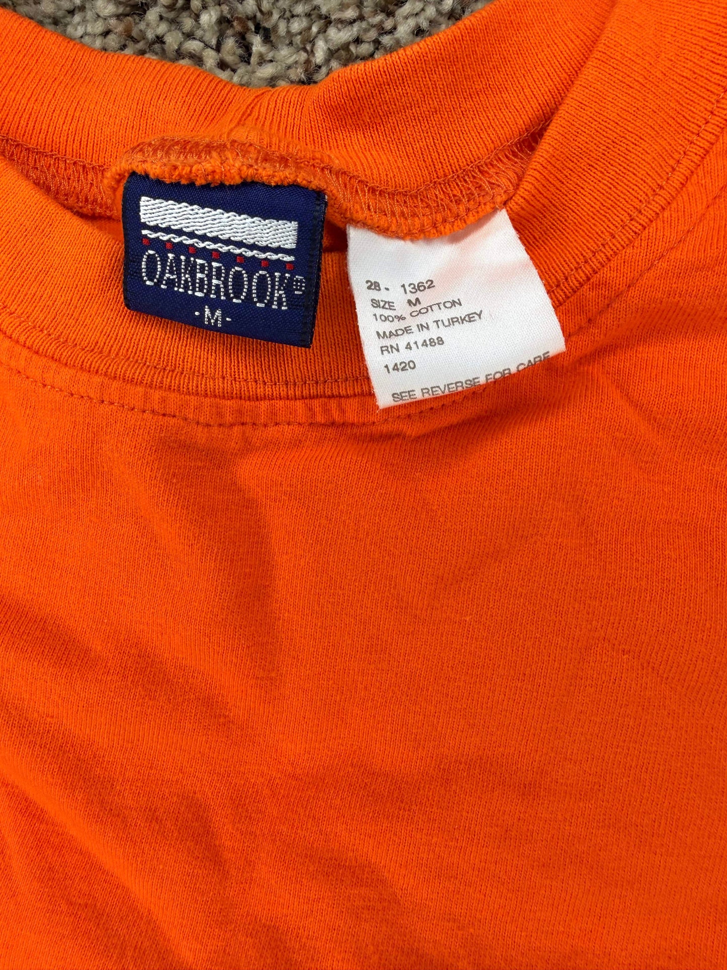 Vintage Oakbrook striped women's oversized tee size medium/large