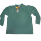 Vintage embroidered Winnie the Pooh long-sleeved forest green tshirt size l/xl