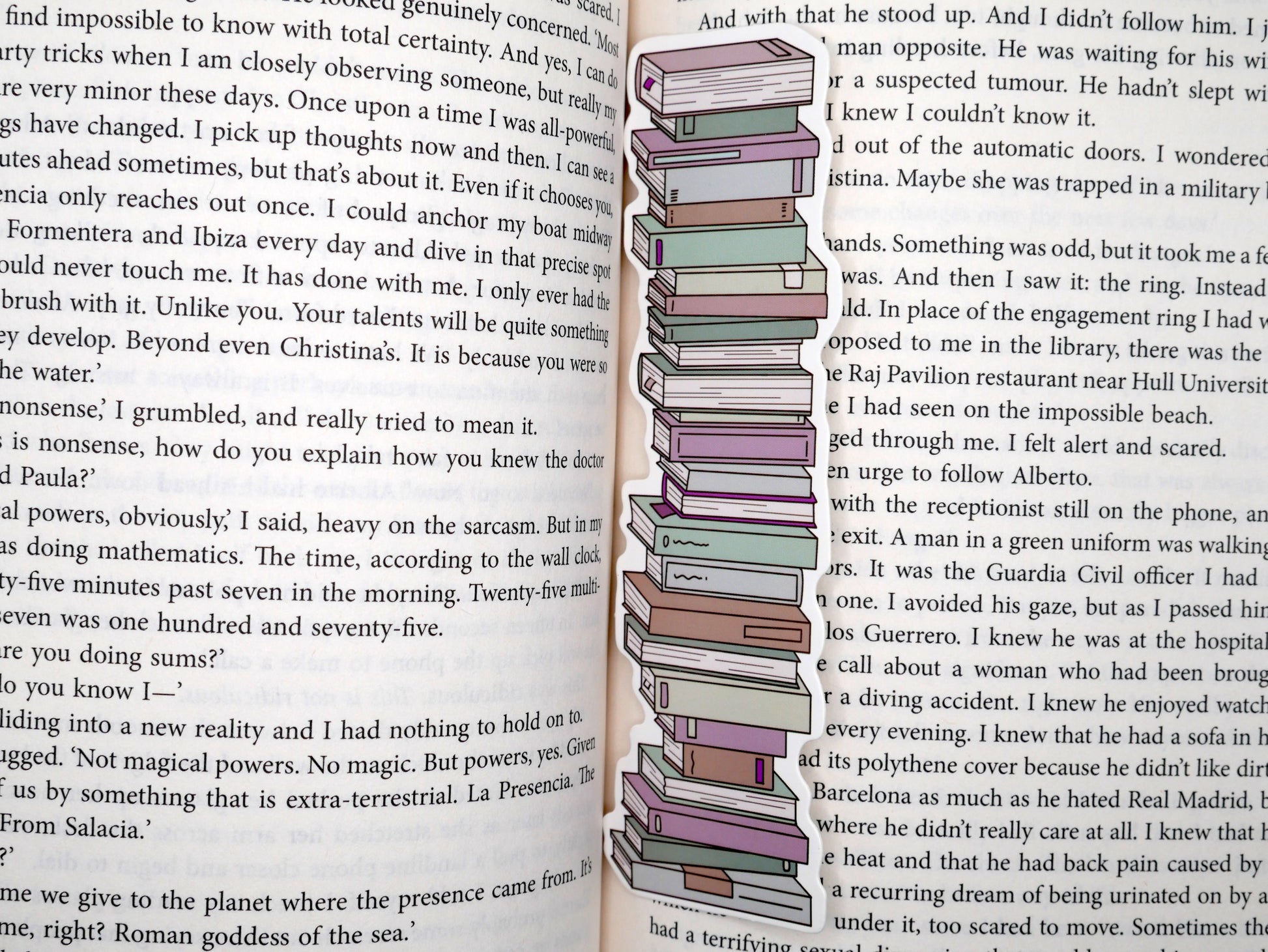 A Reader's Book Stack Paper Bookmarks (Set of 3) | Why Begin