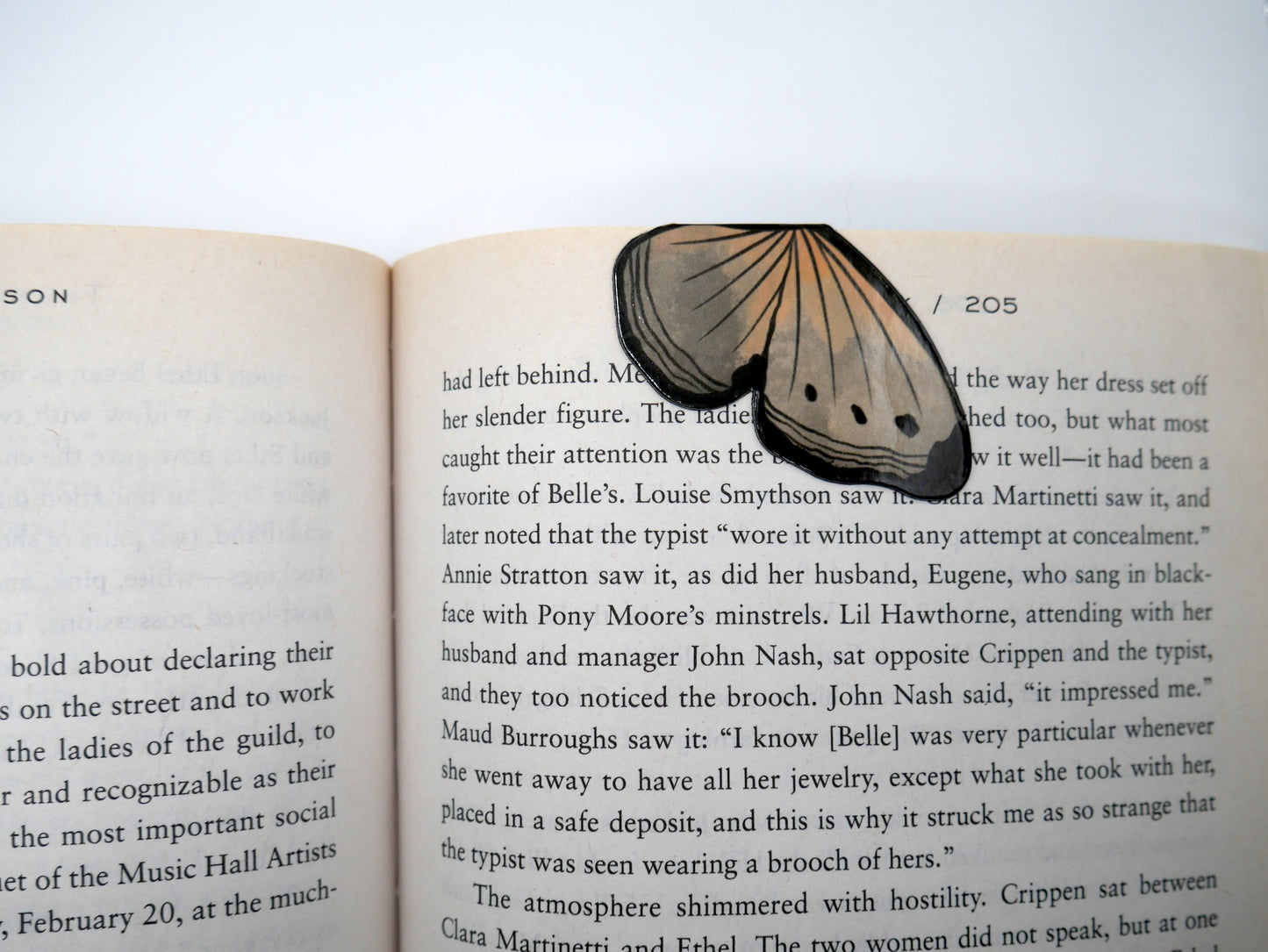 Magnetic Butterfly Bookmarks (Set of 3)