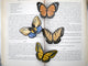 Magnetic Butterfly Bookmarks (Set of 3)
