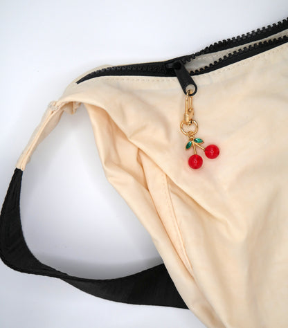 Sparkle Cherry Bag Charm & Keychain