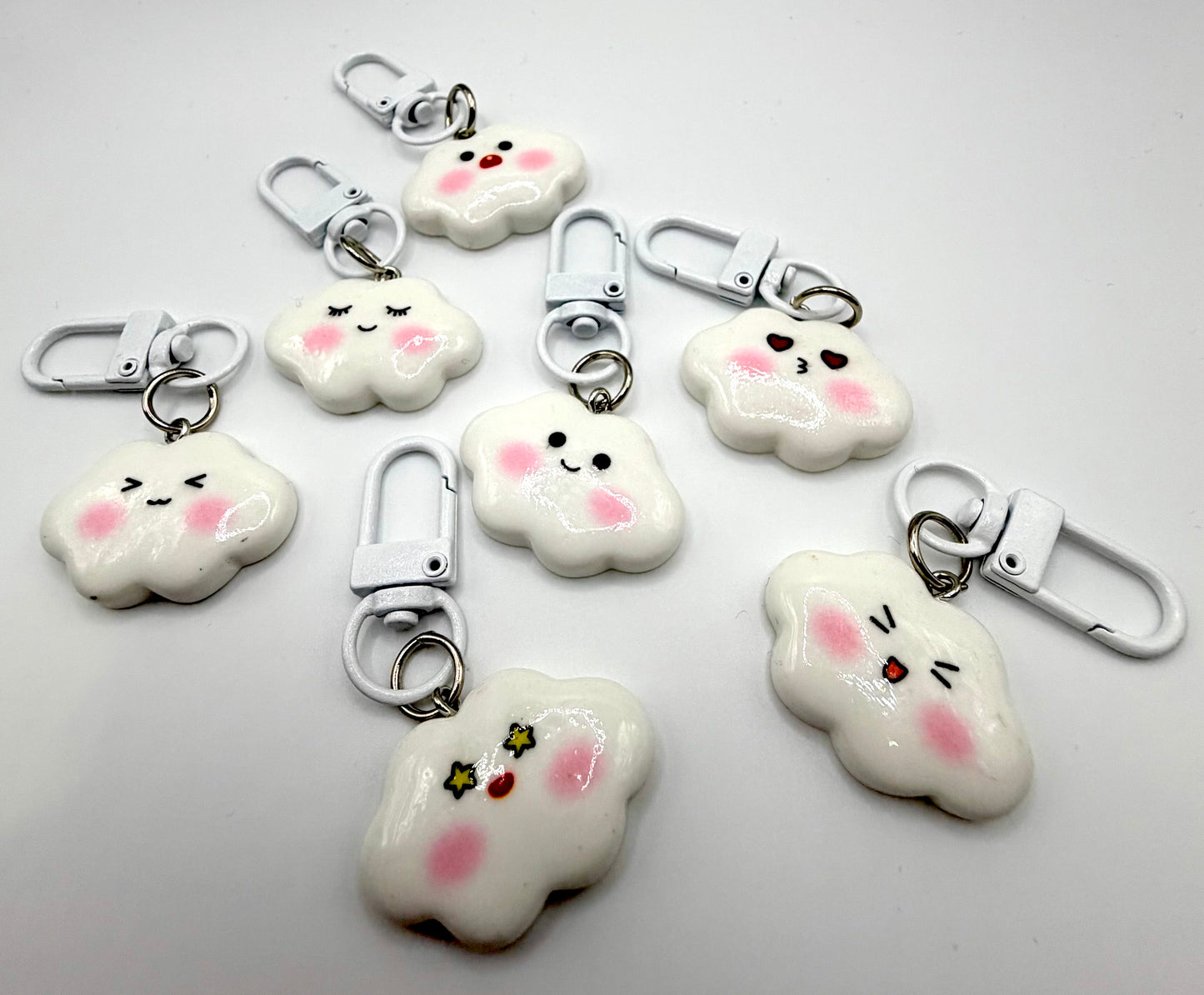 Joyful Cloud Keychain and Bag Charm
