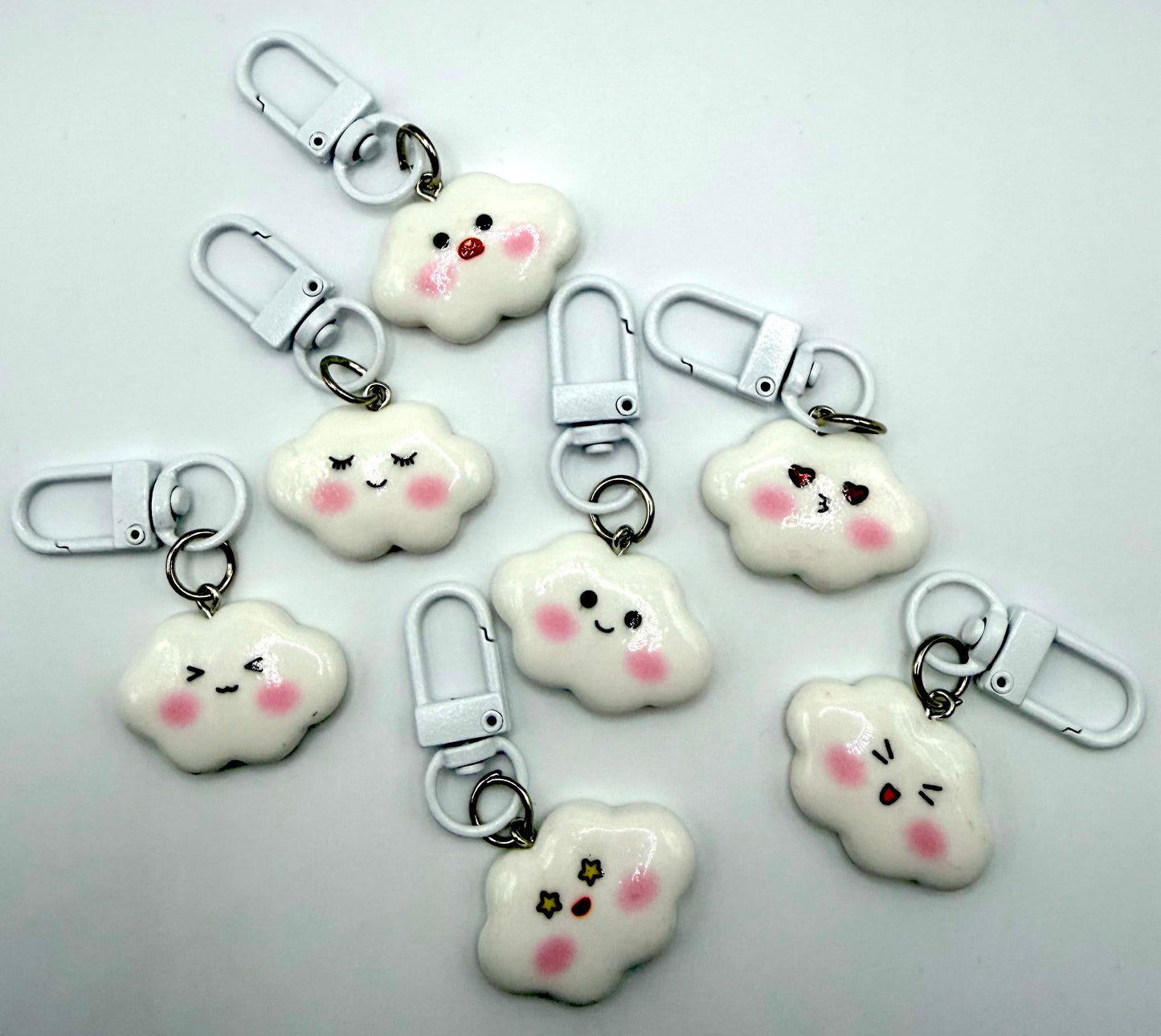 Joyful Cloud Keychain and Bag Charm