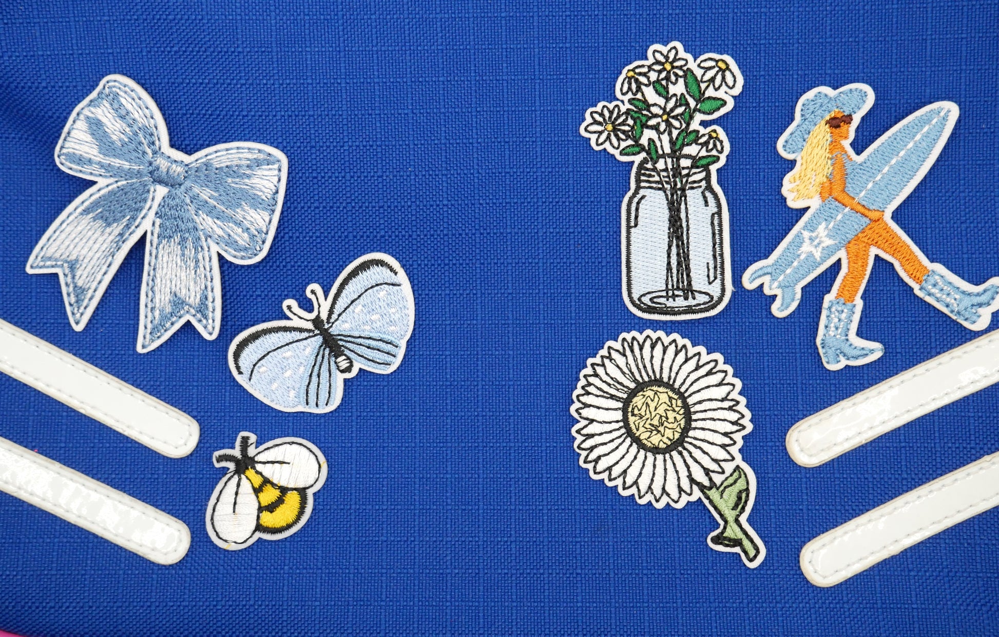 Coastal Cowgirl Iron-On Embroidered Patches (Set of 3)