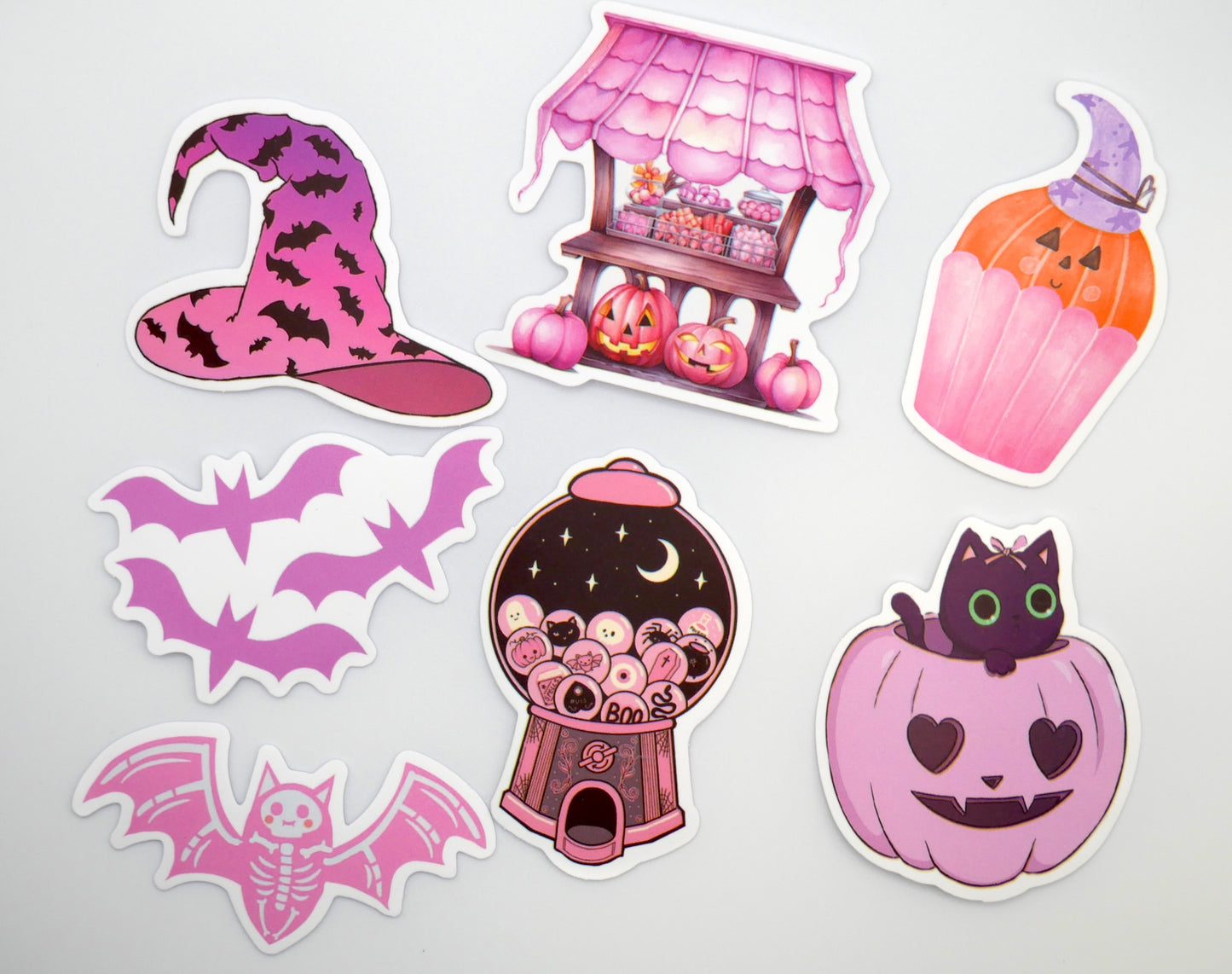 Cutie Halloween Stickers (Set of 5)