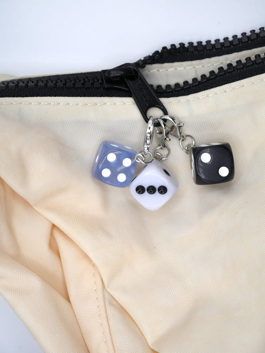 Dice Keychain and Bag Charm