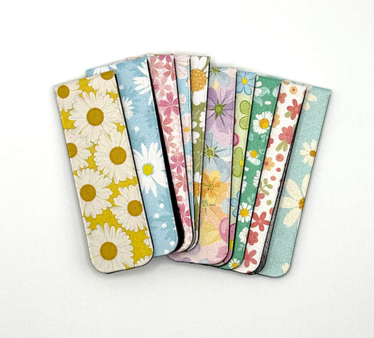 Floral Magnetic Fold-Over Bookmarks (Set of 3) | Why Begin