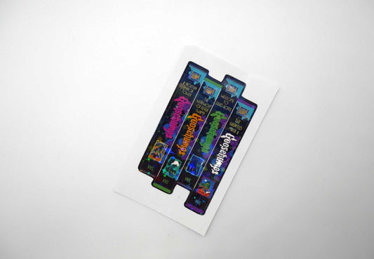 Goosebumps Sparkly Sticker