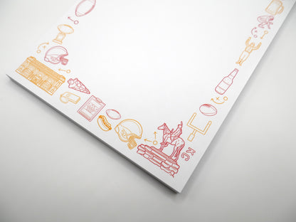 Kansas City KC Chiefs Football 5x7" Notepad