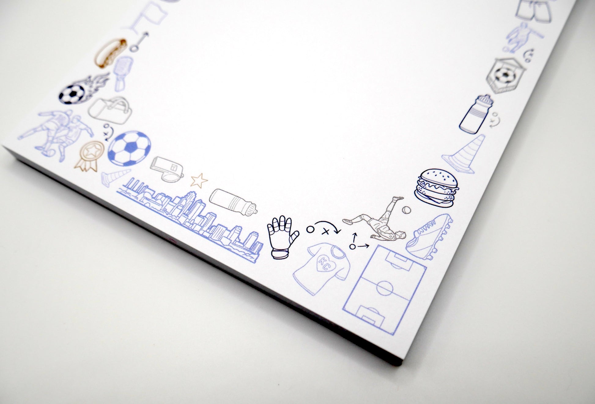 Kansas City Sporting KC MLS Soccer 5x7" Notepad