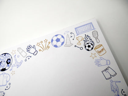 Kansas City Sporting KC MLS Soccer 5x7" Notepad