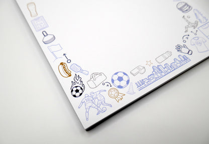 Kansas City Sporting KC MLS Soccer 5x7" Notepad