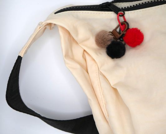 Fuzzy Puff Keychain & Bag Charm