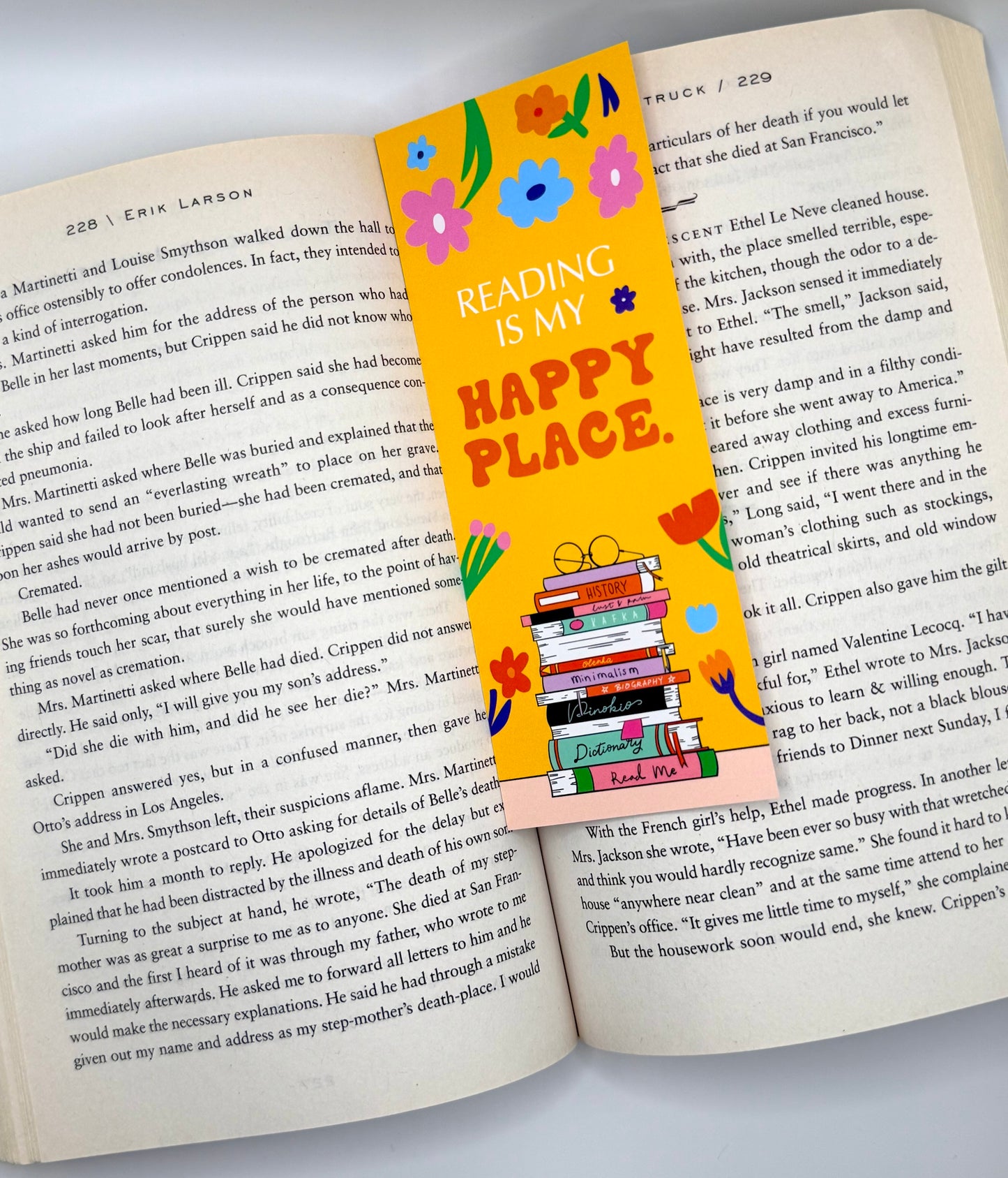 Bibliophile Book Lovers Bookmarks (Set of 3)