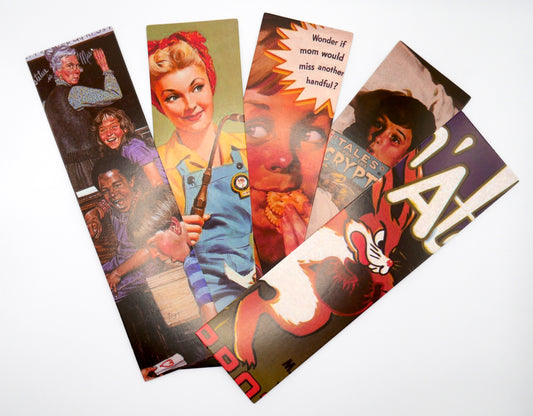 Retro Americana Paper Bookmarks (Set of 3)