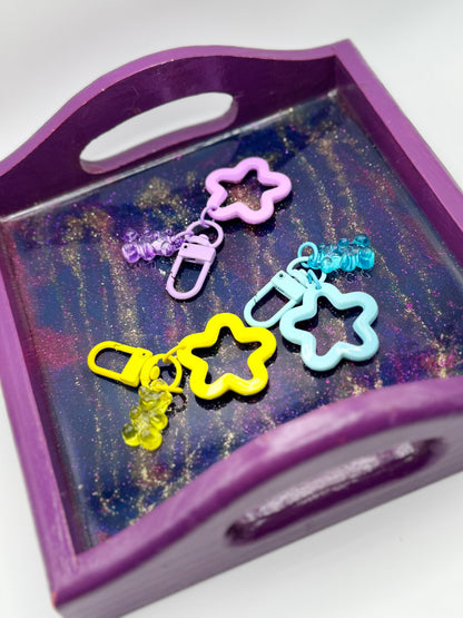 Acrylic Gummy Bear & Star Keychain and Bag Charm | Why Begin