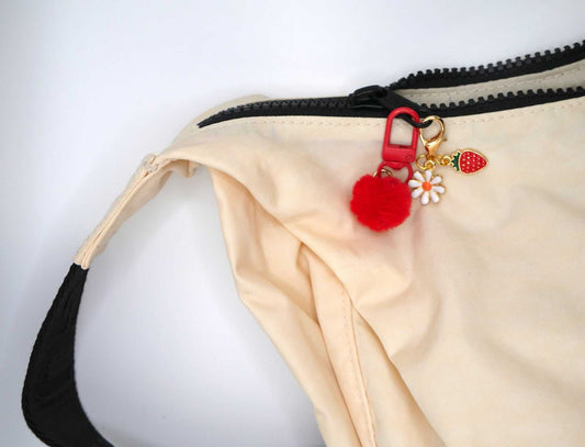Fuzzy Puff Keychain & Bag Charm