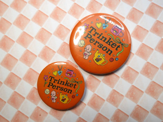 Trinket Lover Metal Pin