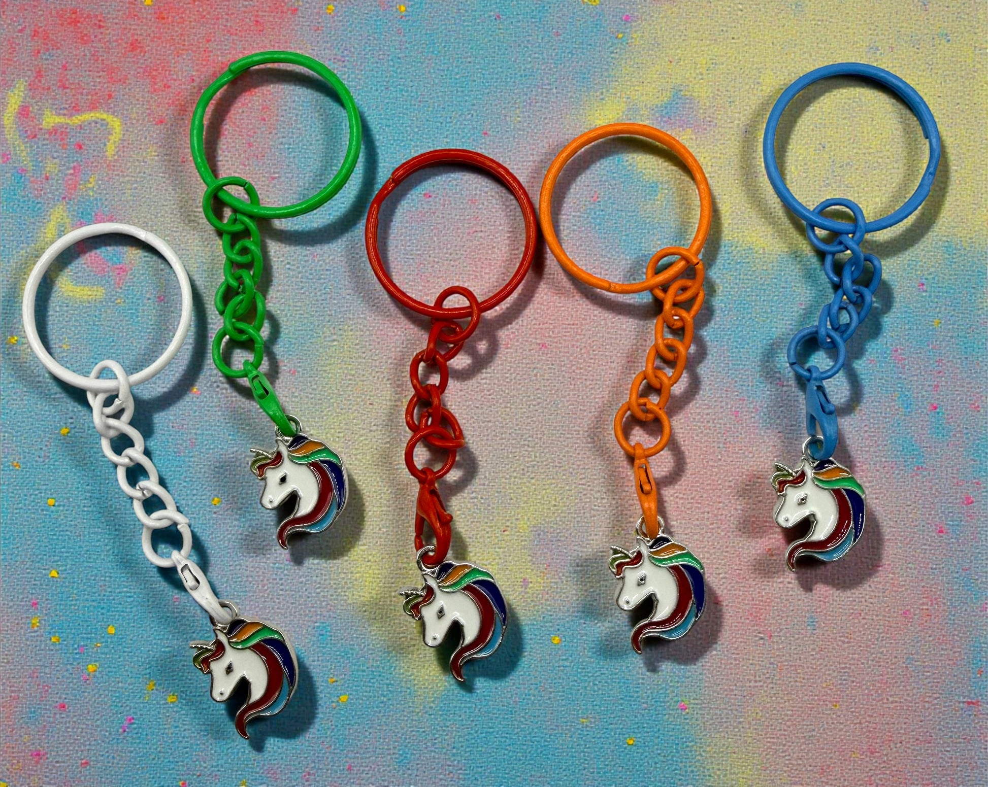 Unicorn Keychain and Bag Charm