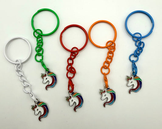 Unicorn Keychain and Bag Charm